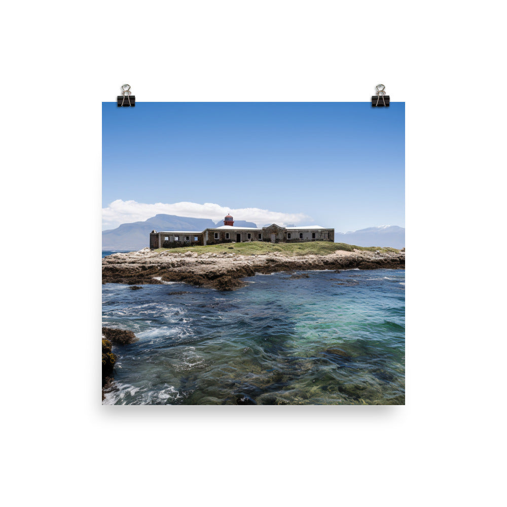 The Historical Beauty of Robben Island photo paper poster - Posterfy.AI