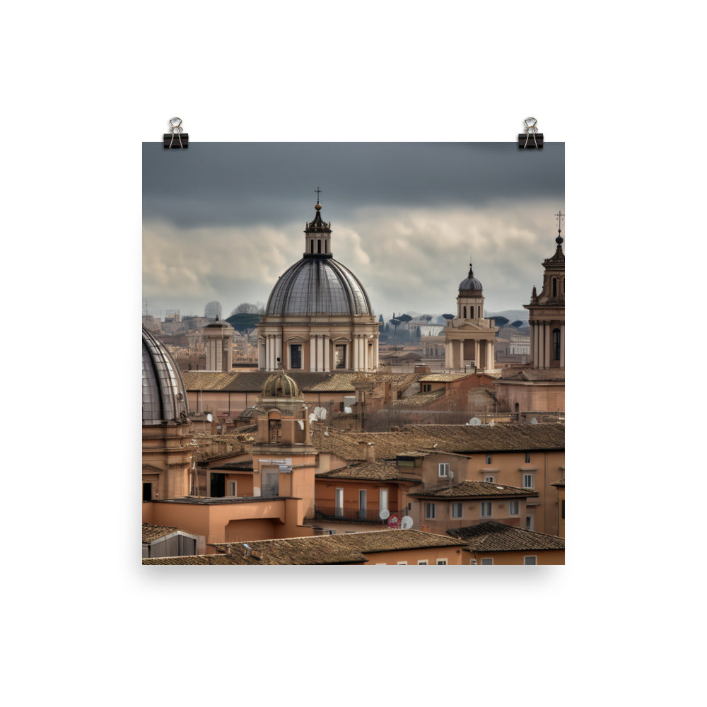 Rome, Italy - The Eternal City photo paper poster - Posterfy.AI