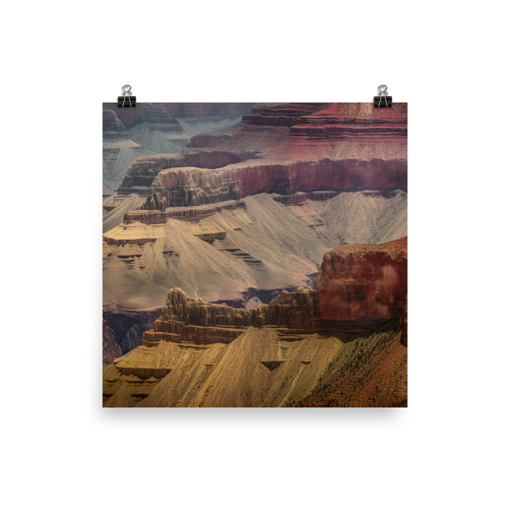 Majestic Grand Canyon photo paper poster - Posterfy.AI