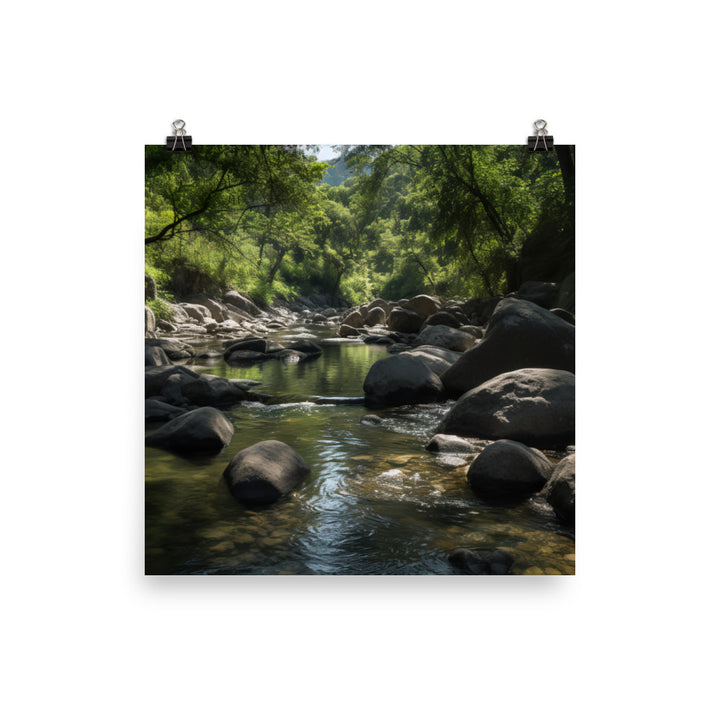 Natures Refreshment photo paper poster - Posterfy.AI