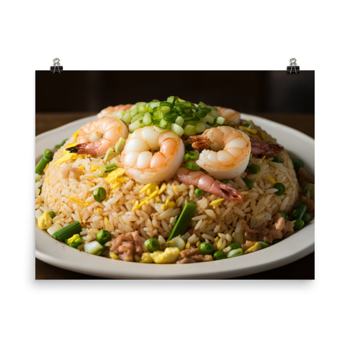 Yangzhou Fried Rice 揚州炒飯 photo paper poster - Posterfy.AI