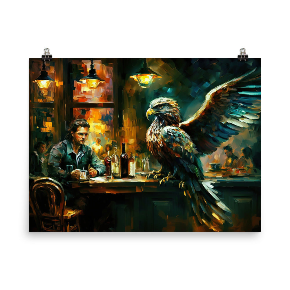 Nighthawks photo paper poster - Posterfy.AI