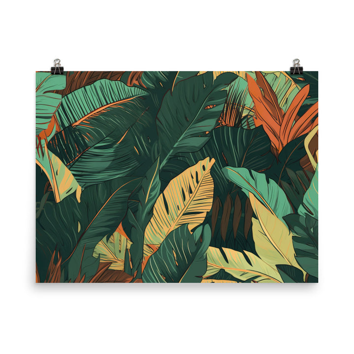 Tropical Pattern photo paper poster - Posterfy.AI