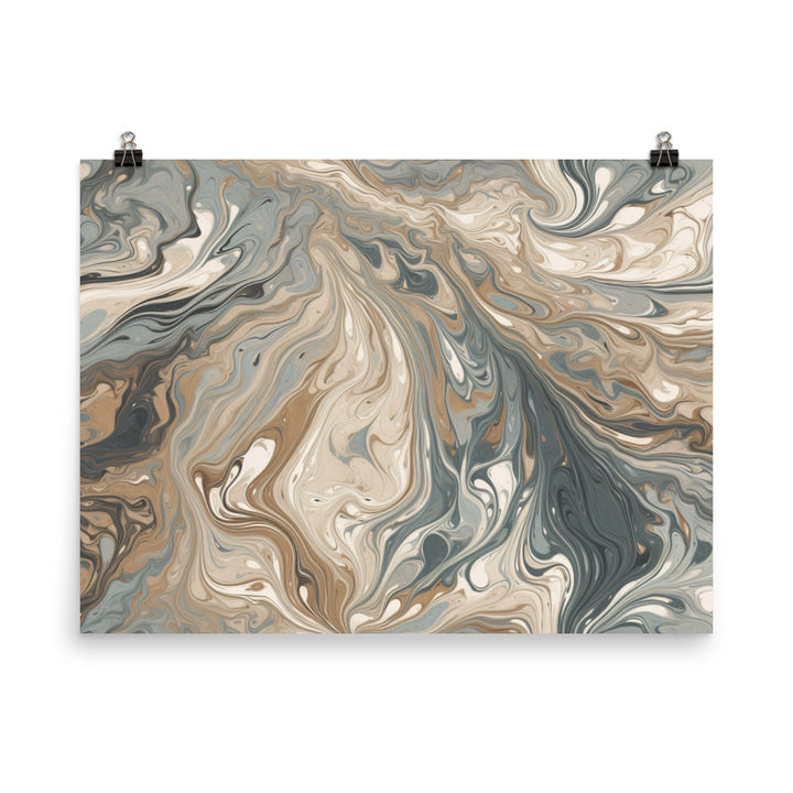 Marble Pattern photo paper poster - Posterfy.AI