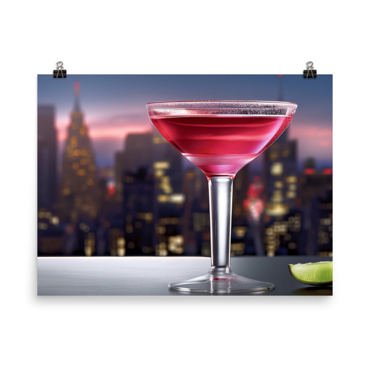 Cosmopolitan Chic photo paper poster - Posterfy.AI