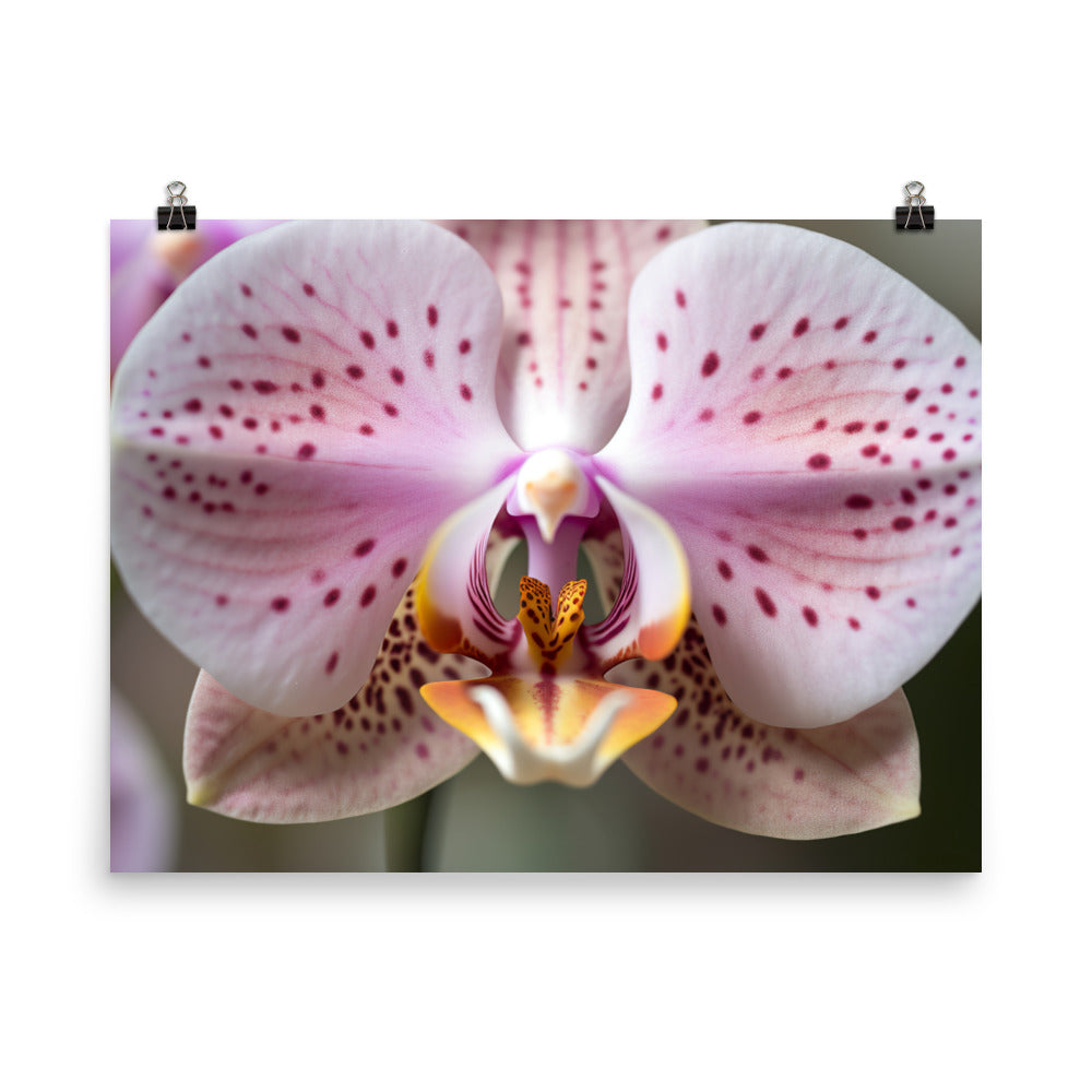The Elegance of Orchids photo paper poster - Posterfy.AI
