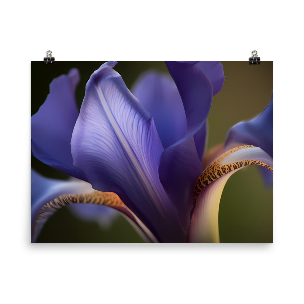 Graceful Curves botanical photo paper poster - Posterfy.AI