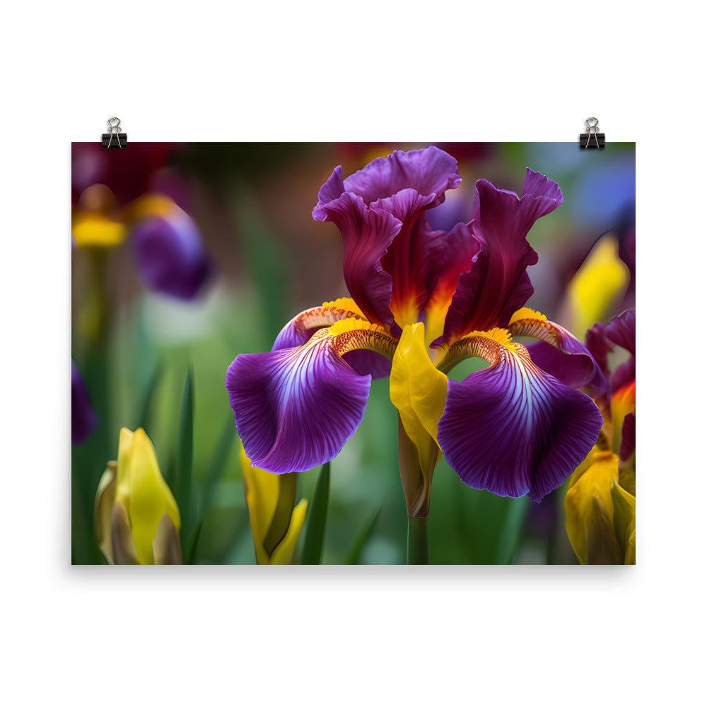Colorful Display botanical  photo paper poster - Posterfy.AI