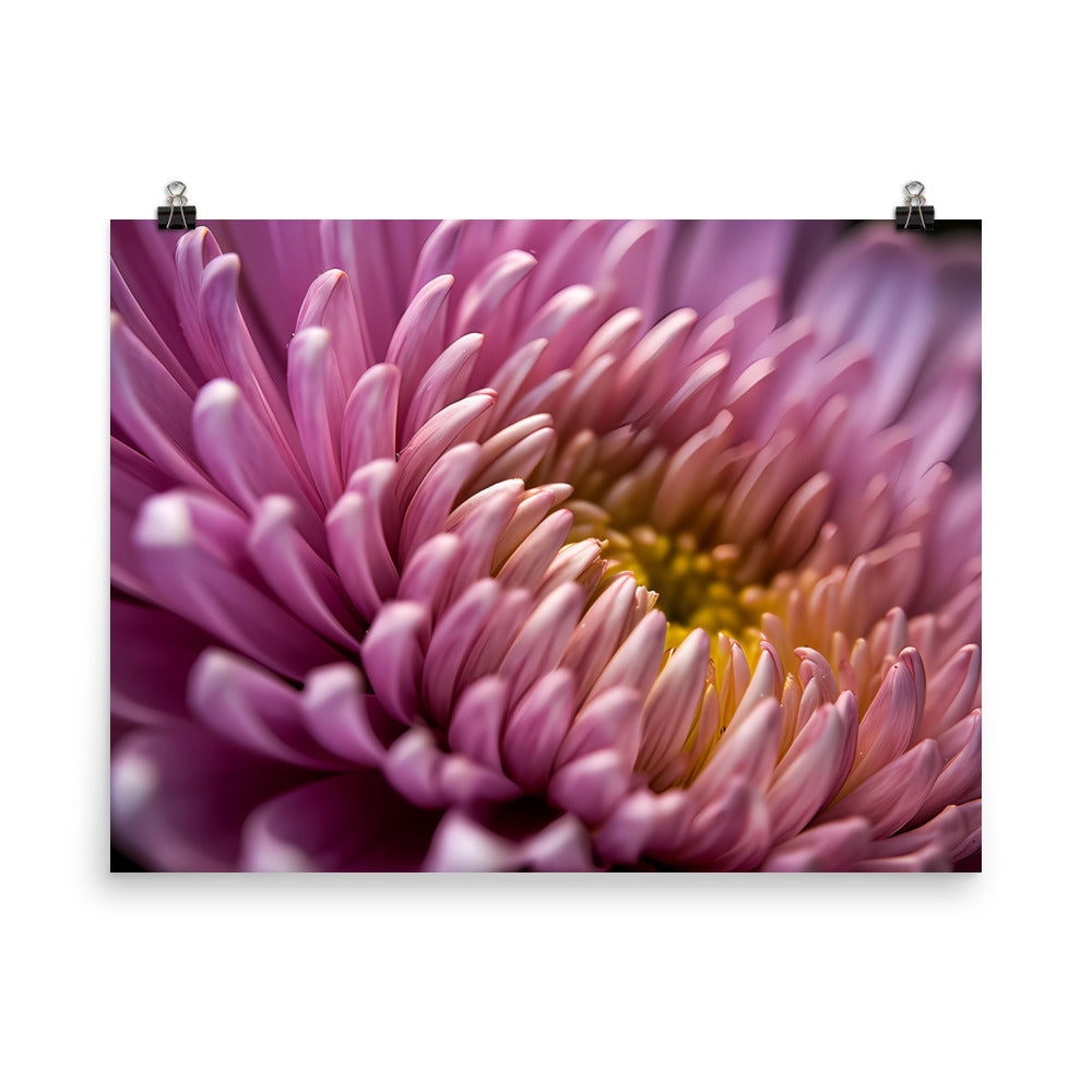 Chrysanthemum Center Stage photo paper poster - Posterfy.AI