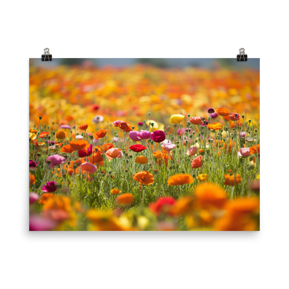 Flower Power photo paper poster - Posterfy.AI
