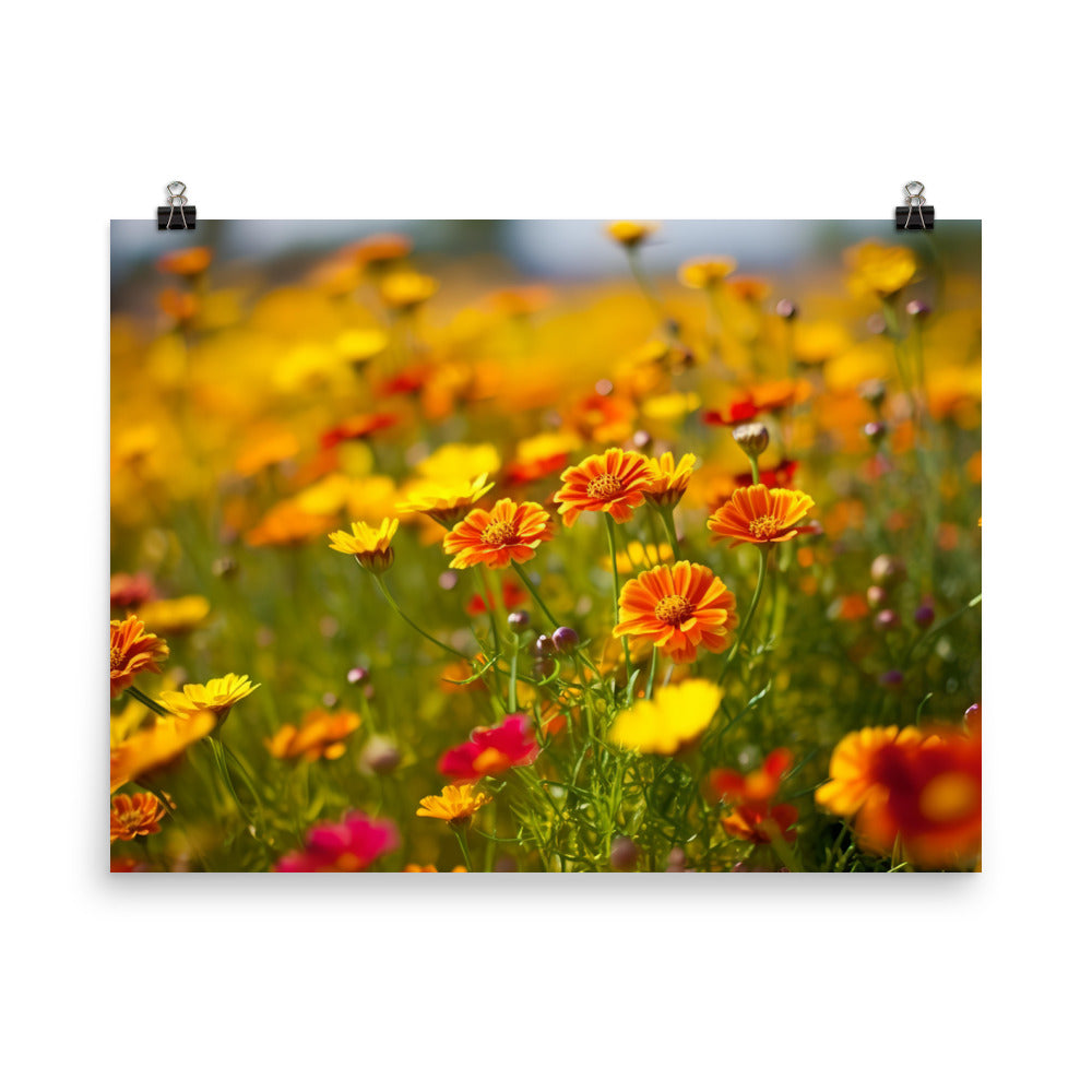Flower Power photo paper poster - Posterfy.AI