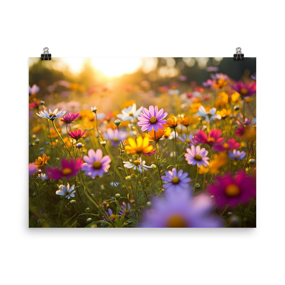 Flower Power photo paper poster - Posterfy.AI