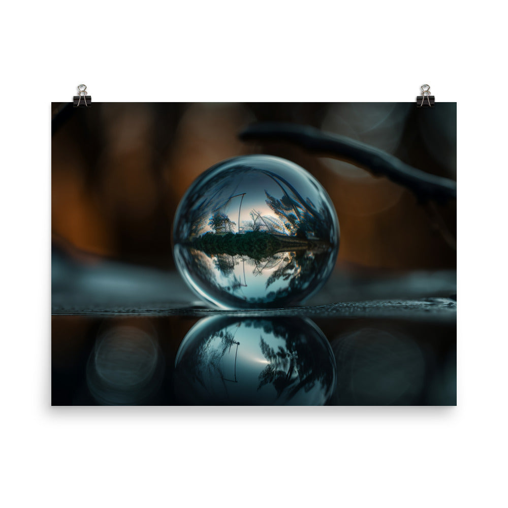 Mystical Reflections photo paper poster - Posterfy.AI