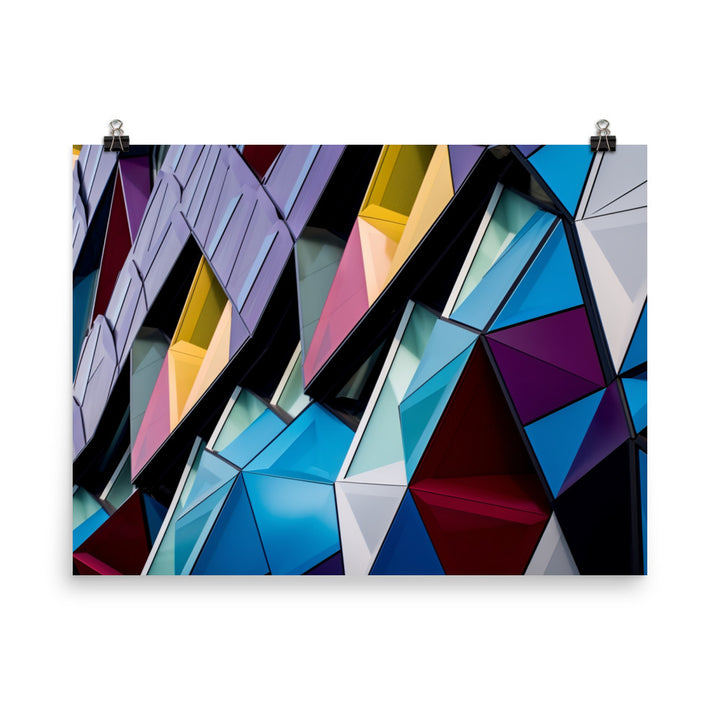 Geometric Abstractions photo paper poster - Posterfy.AI