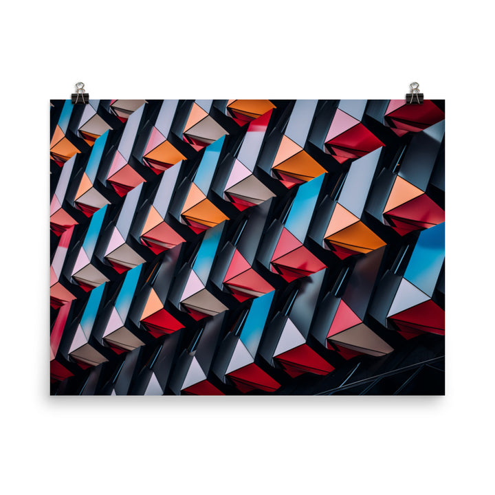 Geometric Abstractions photo paper poster - Posterfy.AI