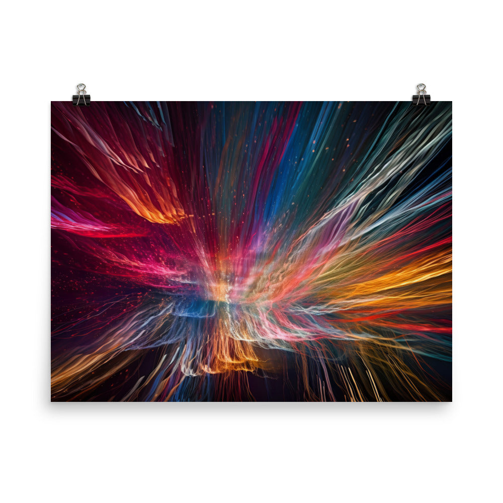 Ethereal Light Show photo paper poster - Posterfy.AI