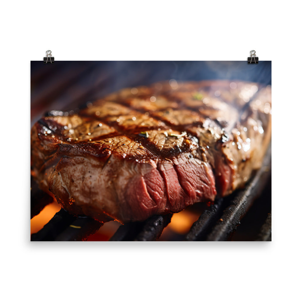 Sizzling Cuts photo paper poster - Posterfy.AI