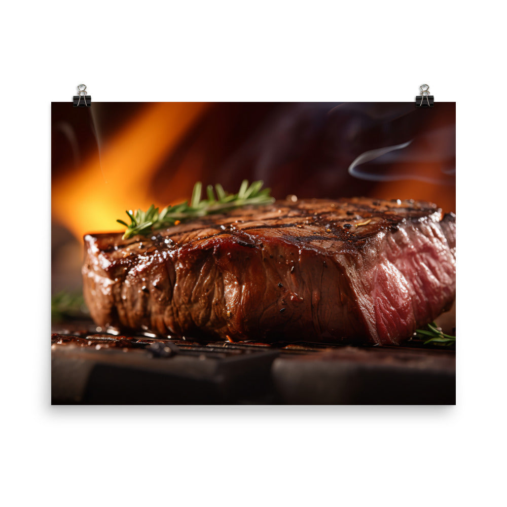 Sizzling Cuts photo paper poster - Posterfy.AI