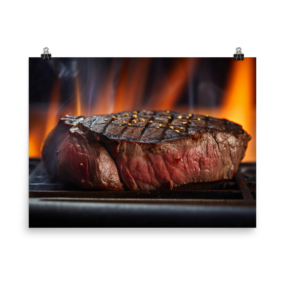 Sizzling Cuts photo paper poster - Posterfy.AI