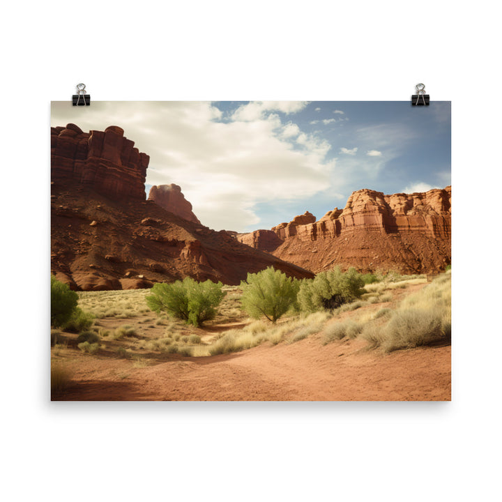 Road Trip Through the American Southwest photo paper poster - Posterfy.AI