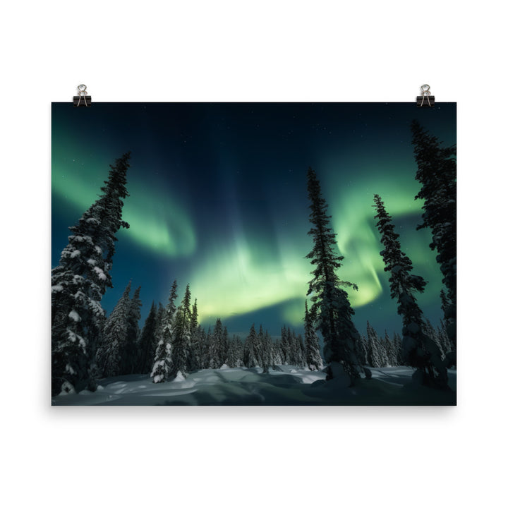 Northern Lights Adventure photo paper poster - Posterfy.AI