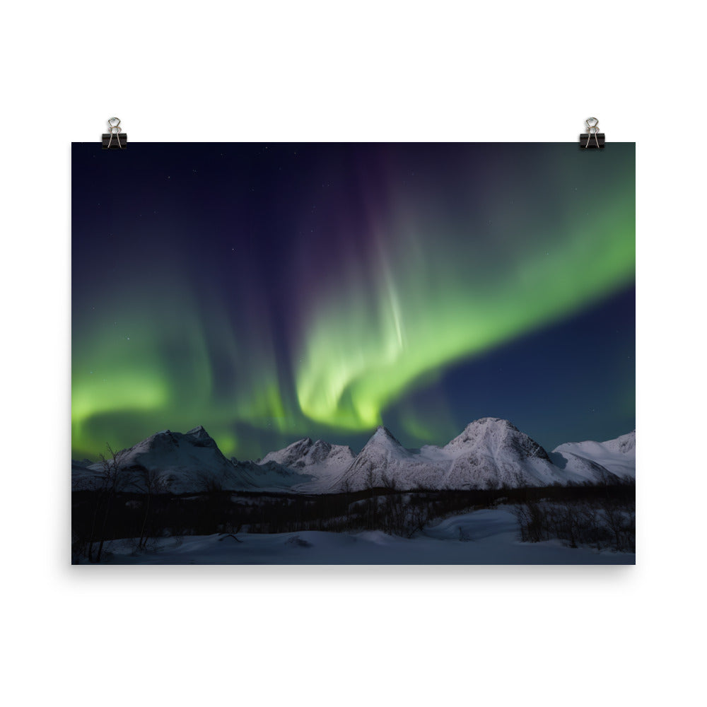 Northern Lights Adventure photo paper poster - Posterfy.AI