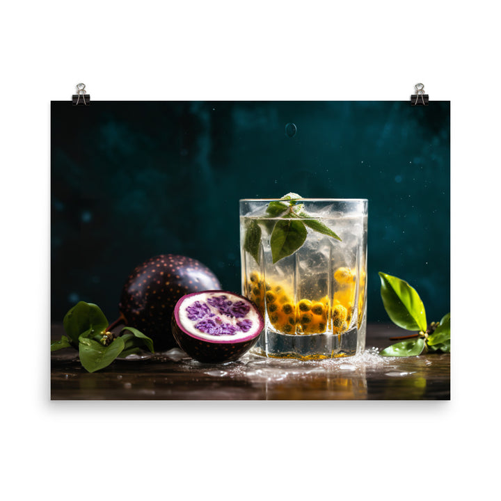 Passionfruit Perfection photo paper poster - Posterfy.AI