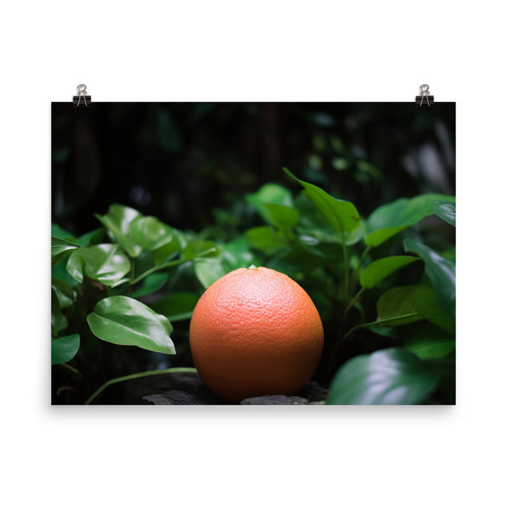 Grapefruit and Greens photo paper poster - Posterfy.AI