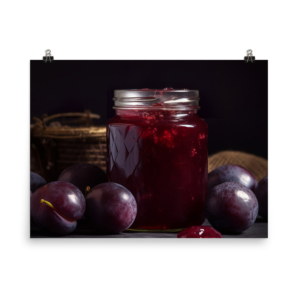 Plum Jam photo paper poster - Posterfy.AI