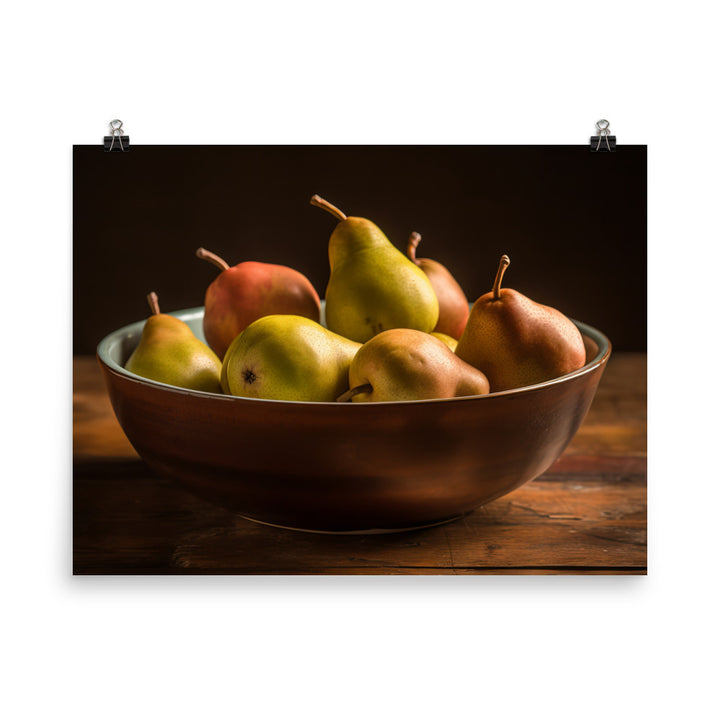 Bartlett Pears photo paper poster - Posterfy.AI