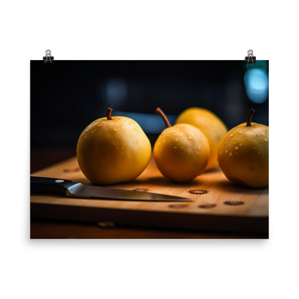 Asian Pears photo paper poster - Posterfy.AI