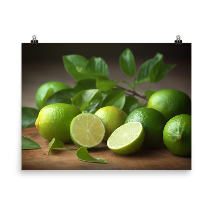 Lime and Mint photo paper poster - Posterfy.AI