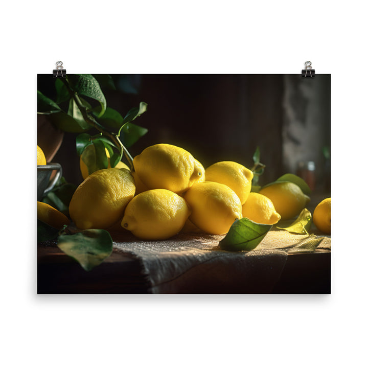 Sunny Citrus photo paper poster - Posterfy.AI