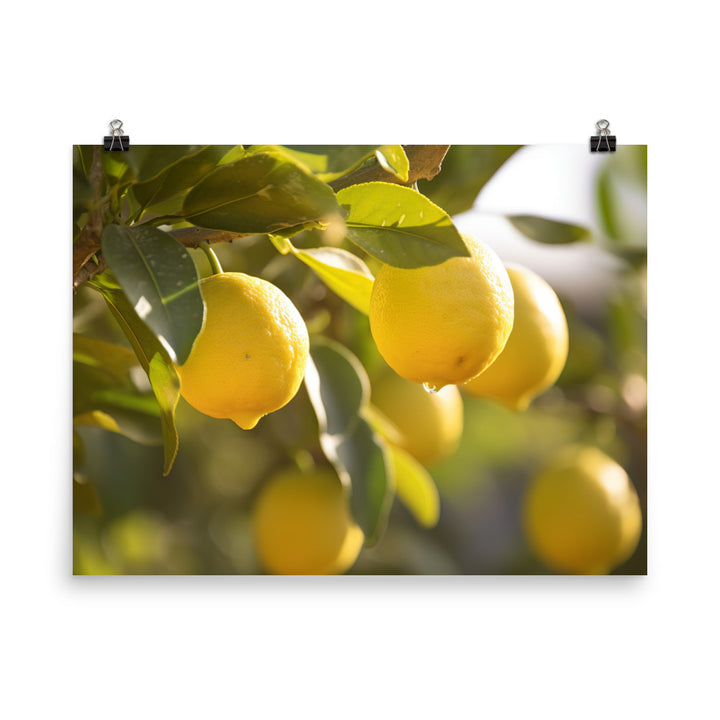 Lemon Tree photo paper poster - Posterfy.AI