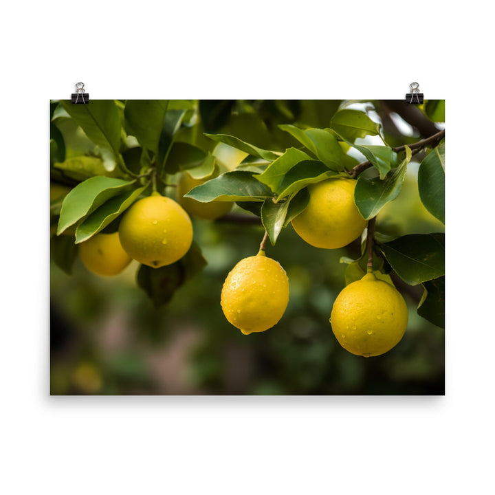 Lemon Tree photo paper poster - Posterfy.AI