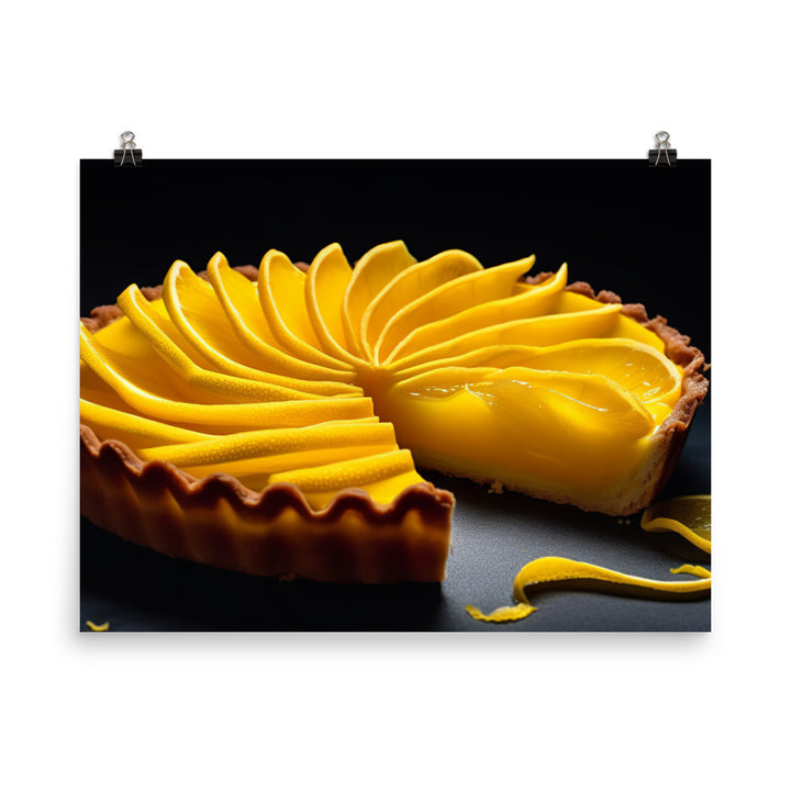 Lemon Tart photo paper poster - Posterfy.AI