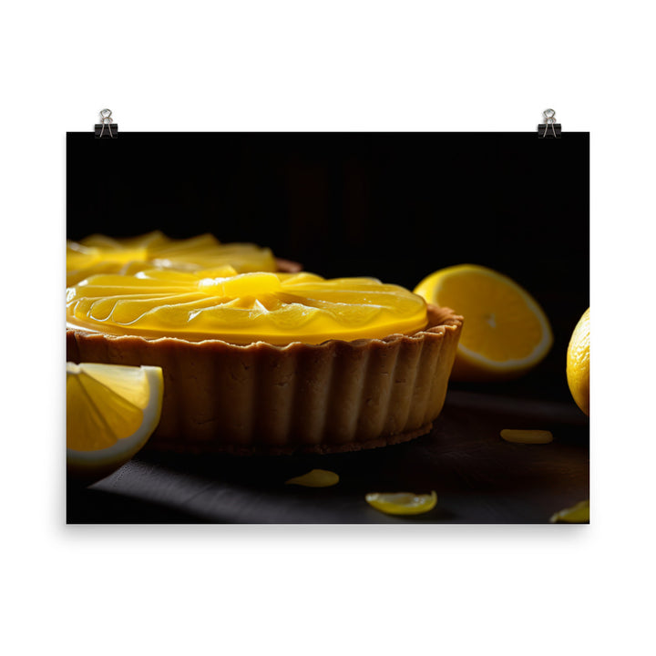 Lemon Tart photo paper poster - Posterfy.AI