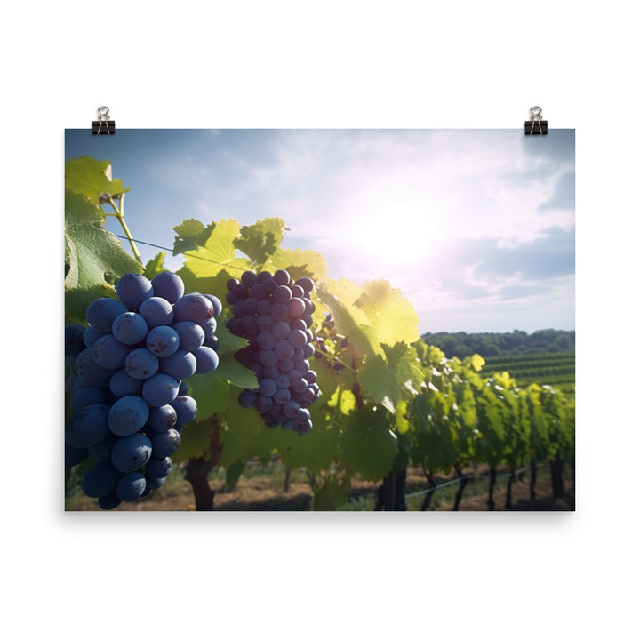 Vineyard Beauty photo paper poster - Posterfy.AI