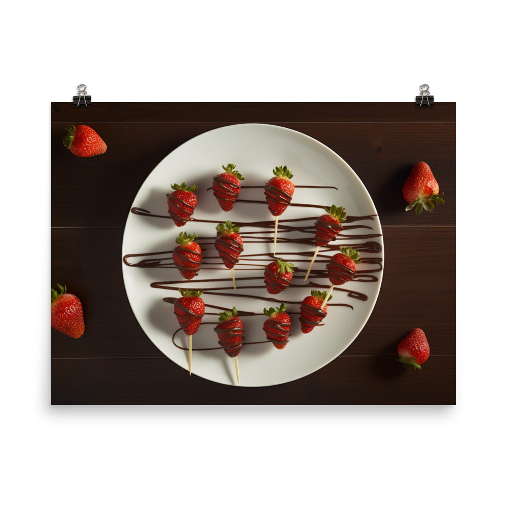 Sweet Summer Snack photo paper poster - Posterfy.AI