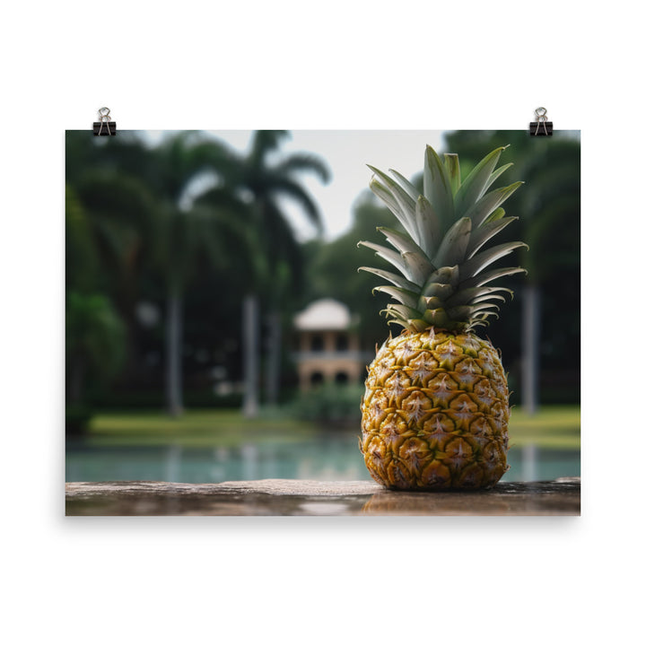 Pineapple photo paper poster - Posterfy.AI