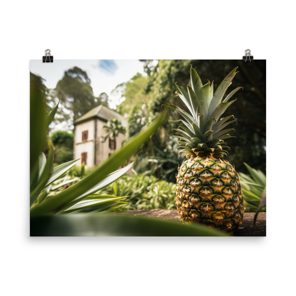 Pineapple photo paper poster - Posterfy.AI