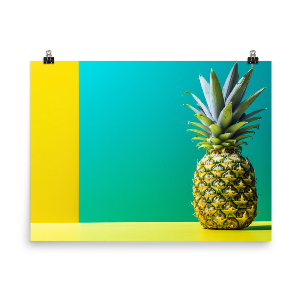 Pineapple photo paper poster - Posterfy.AI