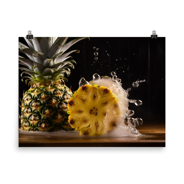 Pineapple photo paper poster - Posterfy.AI