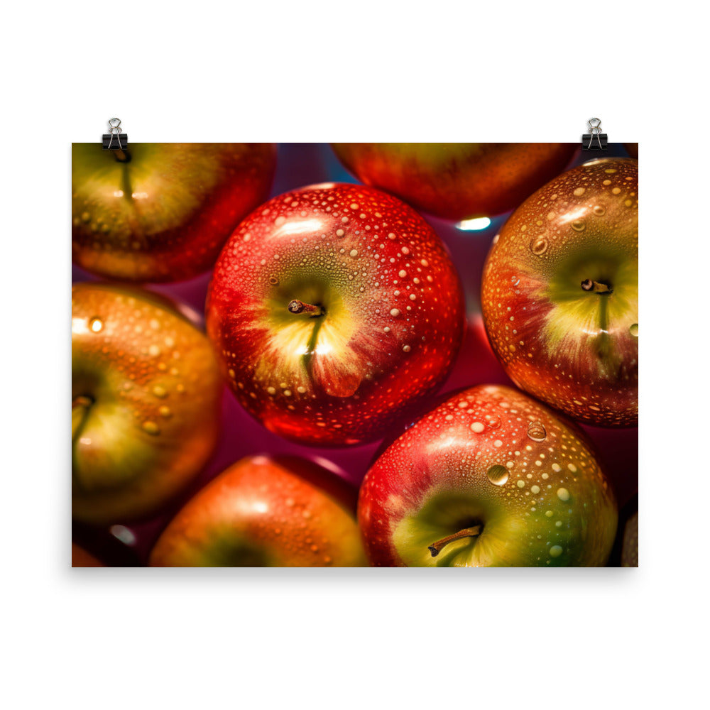 Abstract Apples photo paper poster - Posterfy.AI
