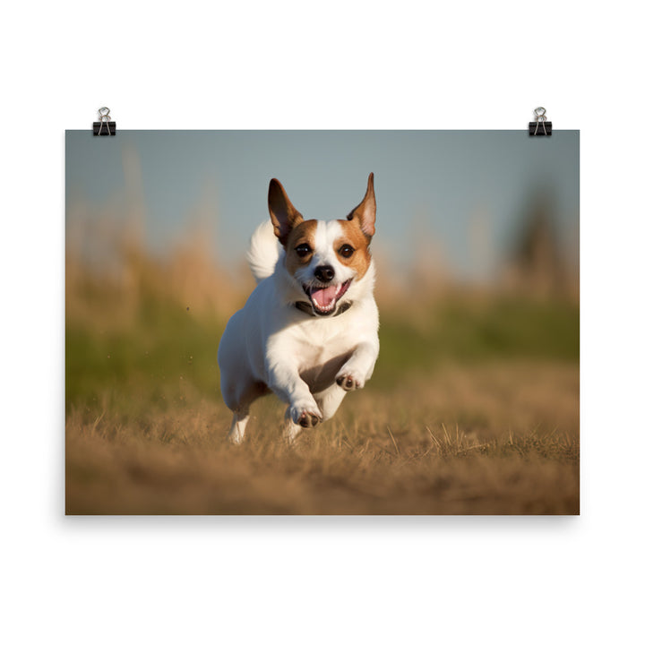 Jack Russell Terriers Comical Expression photo paper poster - Posterfy.AI