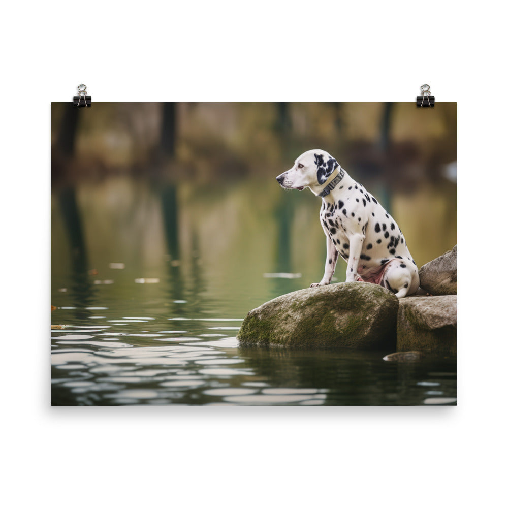 Dalmatian Daydream photo paper poster - Posterfy.AI