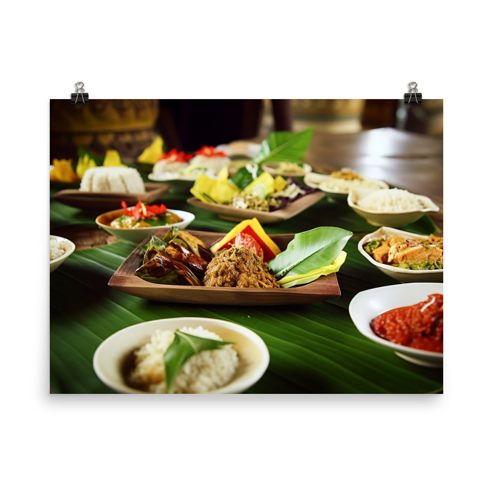 Bali - A Foodies Paradise photo paper poster - Posterfy.AI