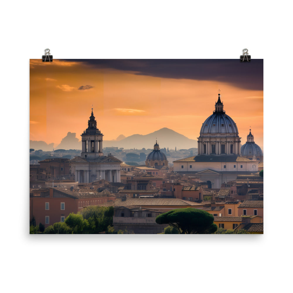 The Best of Rome photo paper poster - Posterfy.AI