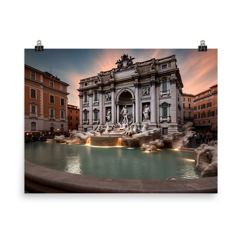 The Best of Rome photo paper poster - Posterfy.AI