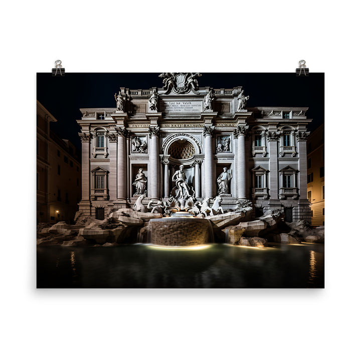 Exploring Romes Renaissance Architecture photo paper poster - Posterfy.AI